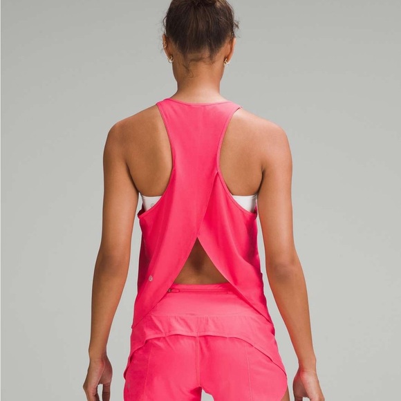 NWT lululemon athletica High Ventilation Running Tank Top in sz 6 - Lip Gloss - Picture 12 of 14